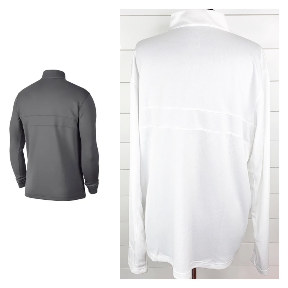 NIKE Essential DriFIT Half Zip Golf Pullover AS IS - Picture 2 of 12